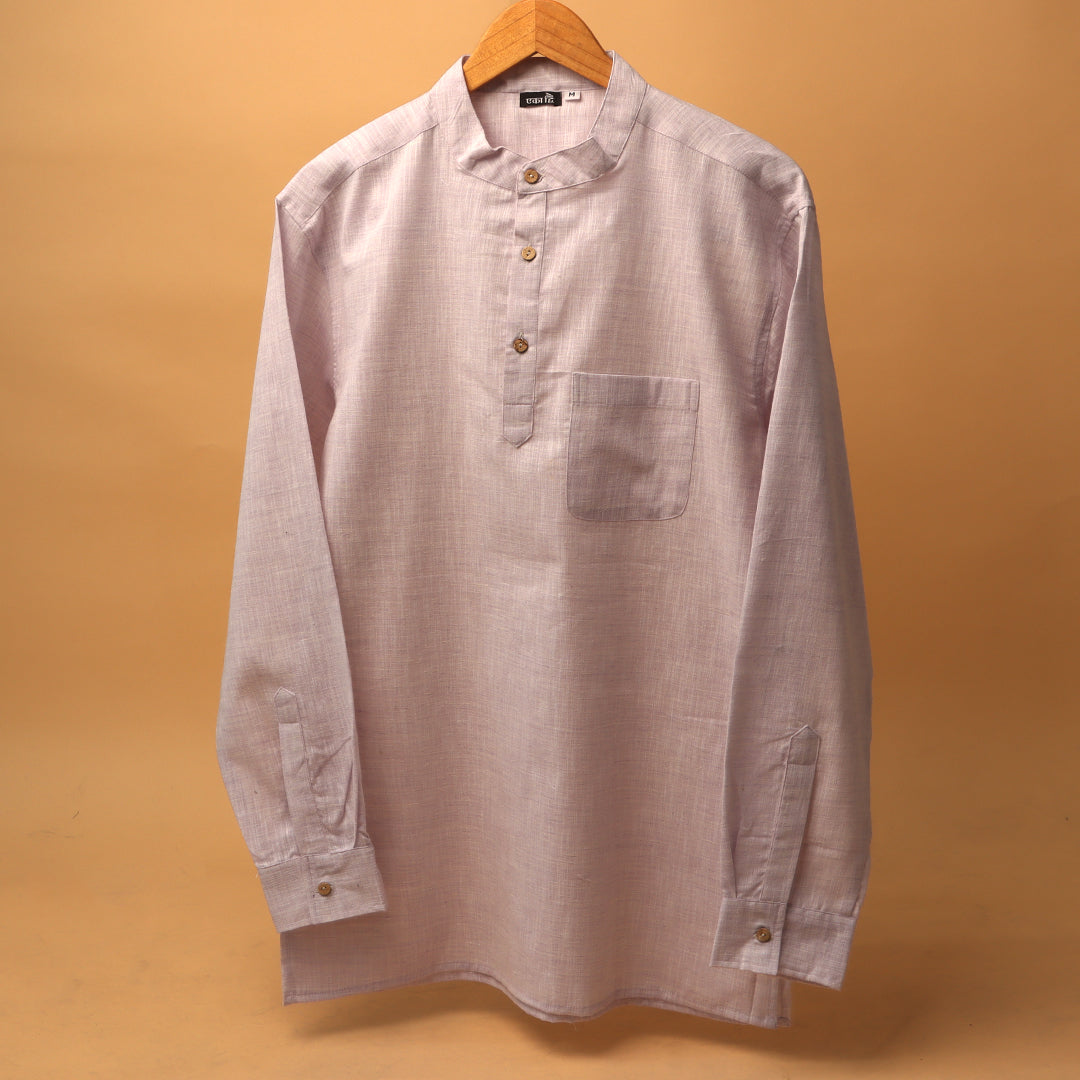 अर्धचन्द्र  - KHADI KURTA SHIRT #5