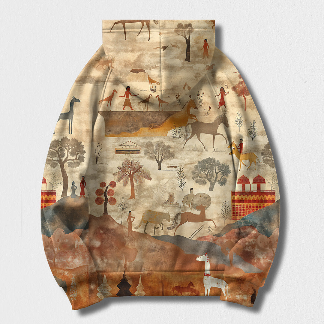 Harappa * Printed Hoodie #2