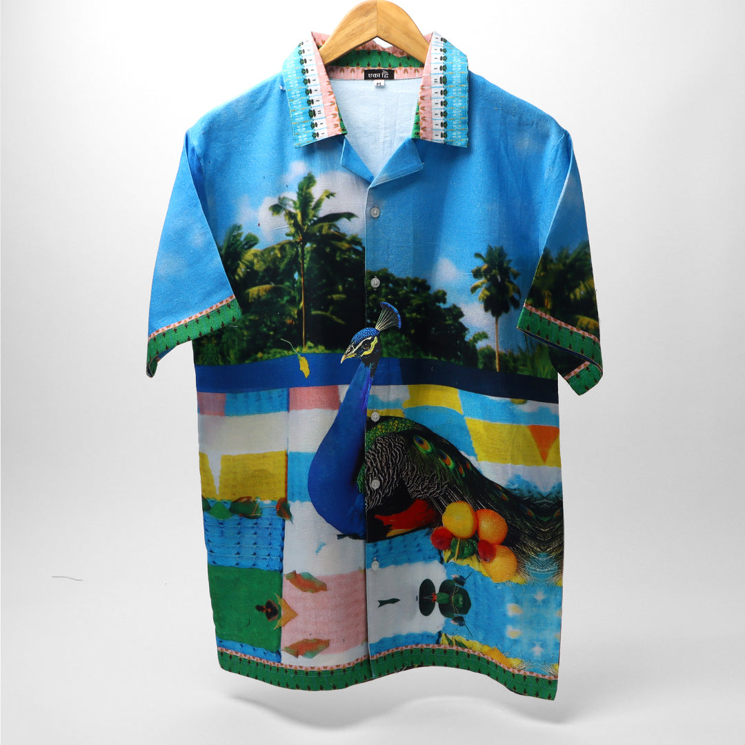 KALAPI * Cuban Collar Shirt#28