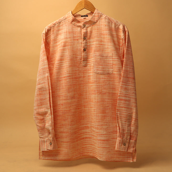 काषाय  - KHADI KURTA SHIRT #2