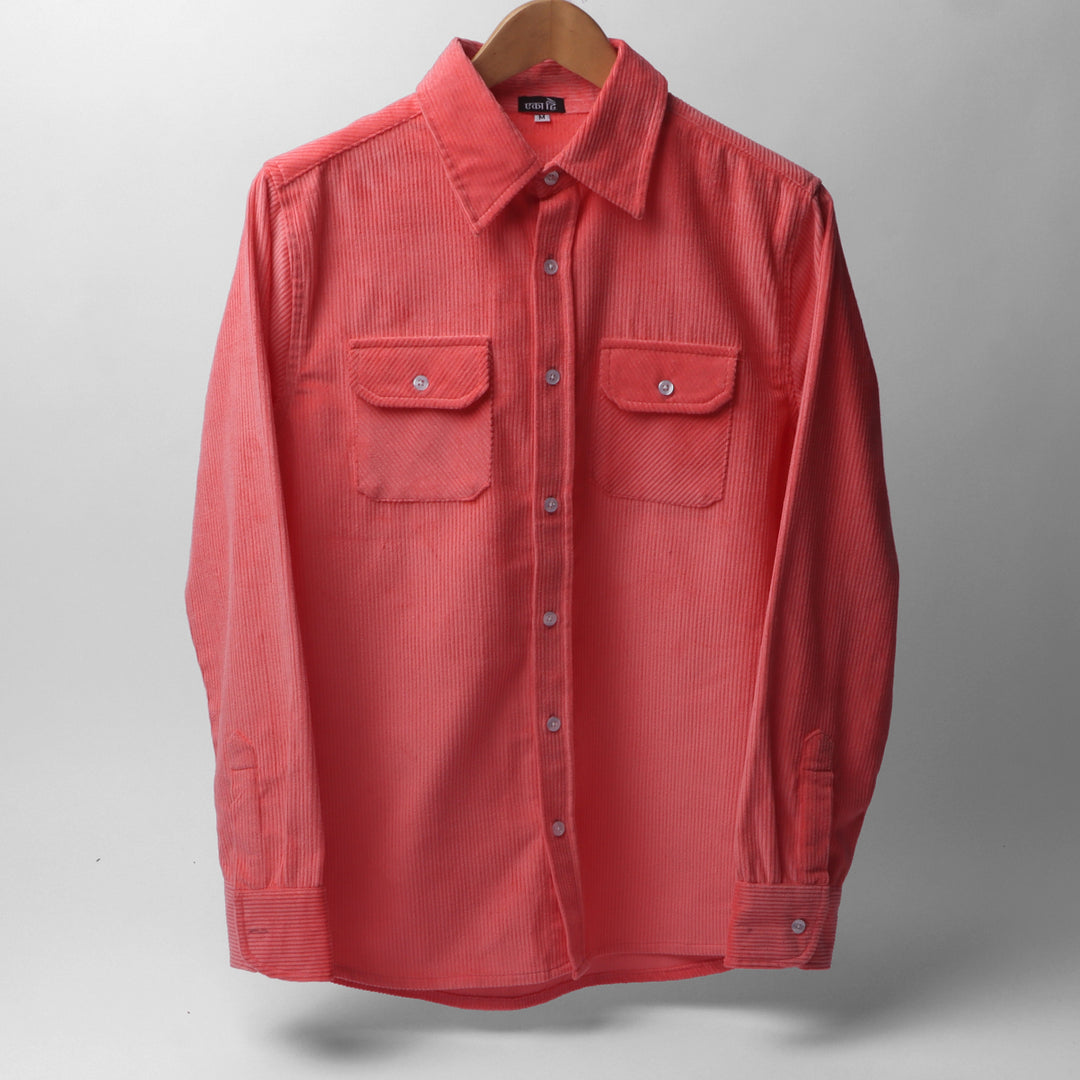 PETAL * Corduroy Shirt #45