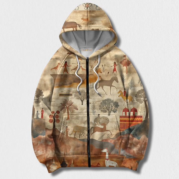 Harappa * Printed Hoodie #2