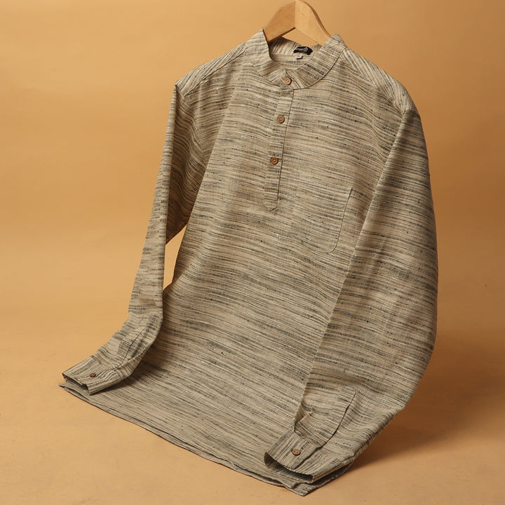 अशोकपत्र  - KHADI KURTA SHIRT #1