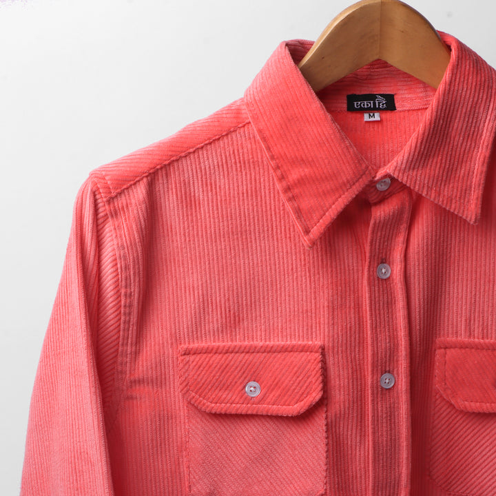 PETAL * Corduroy Shirt #45