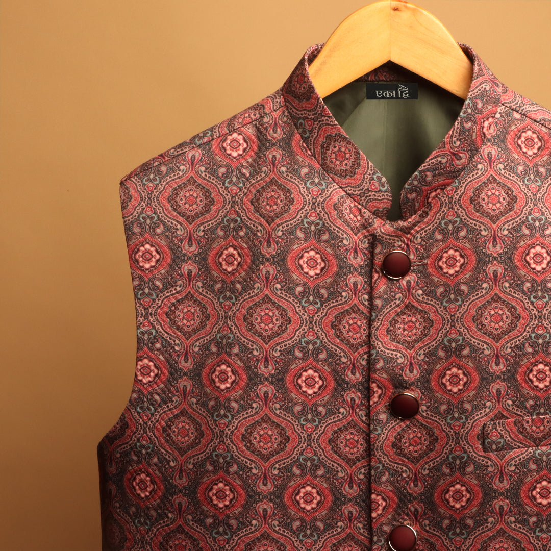 शोभित * MEN'S WAIST-COAT #1