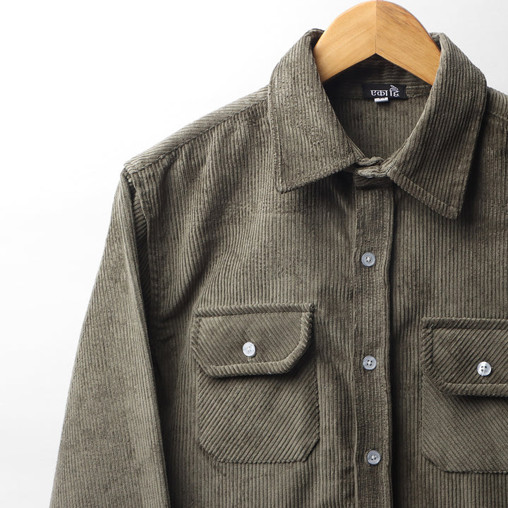 SEAWEED * Corduroy Shirt #41