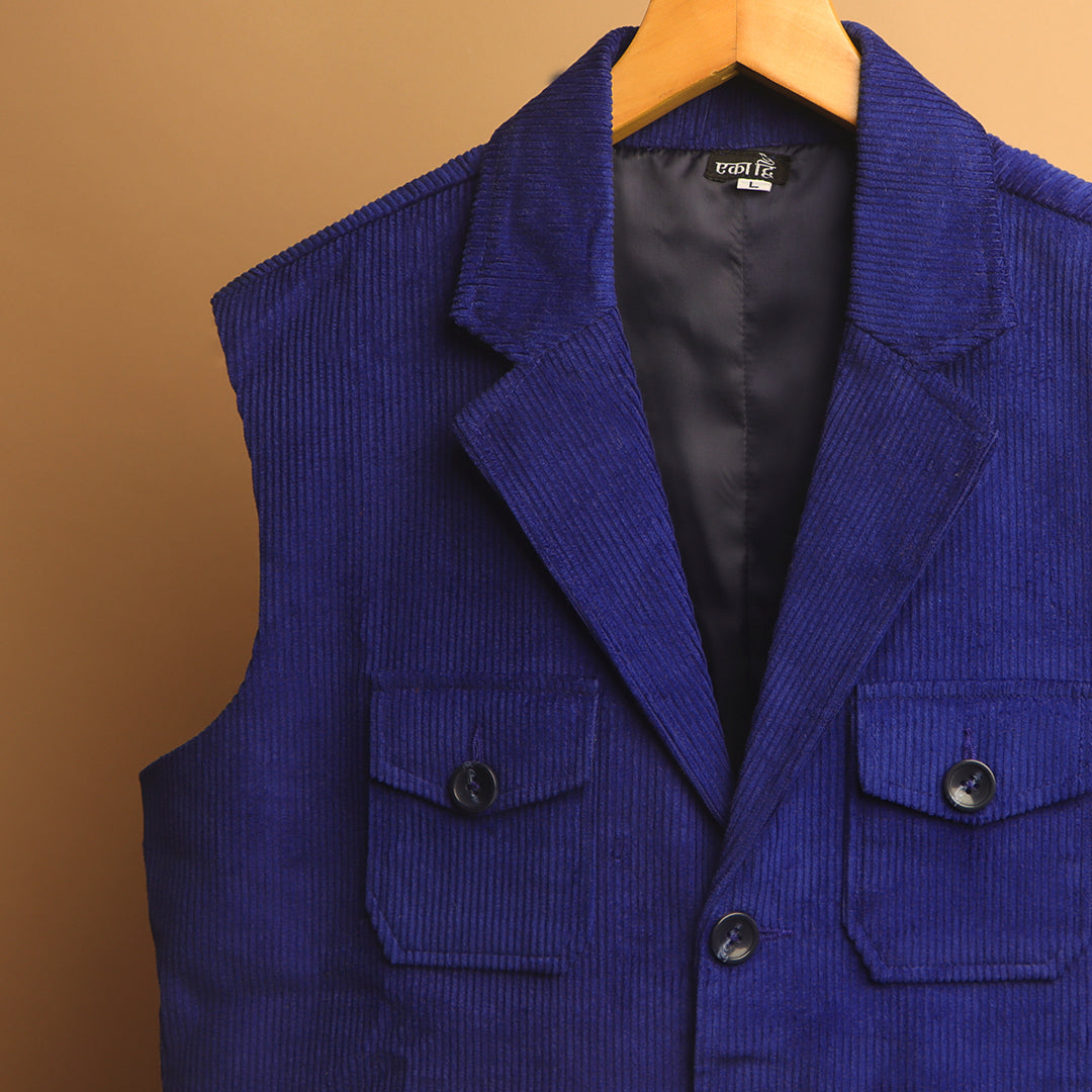 indigo * MEN'S CORDUROY JACKET #7