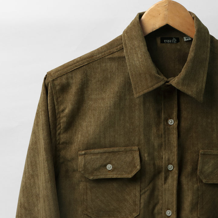 HAZELTON * Corduroy Shirt #30