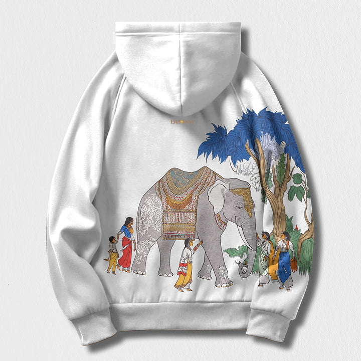 गजकेसरी * Printed Hoodie #5