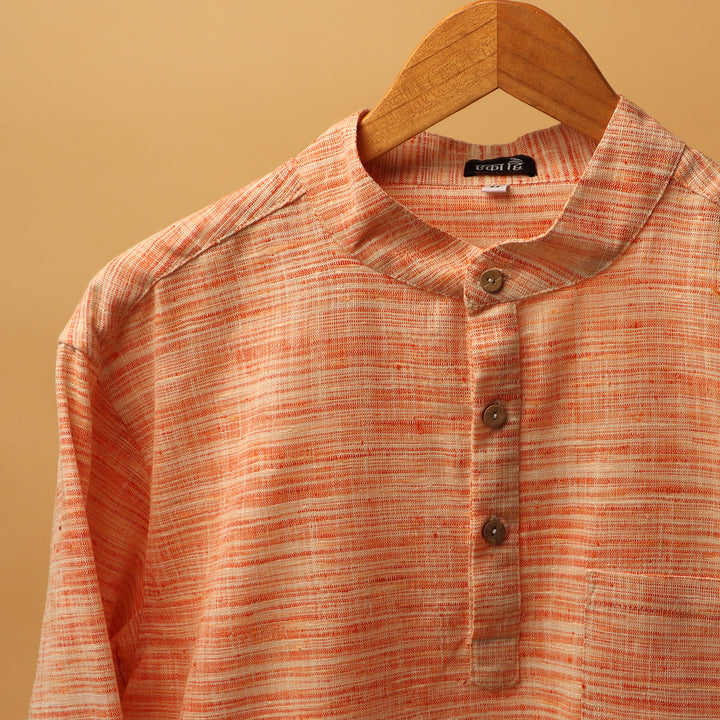 काषाय  - KHADI KURTA SHIRT #2