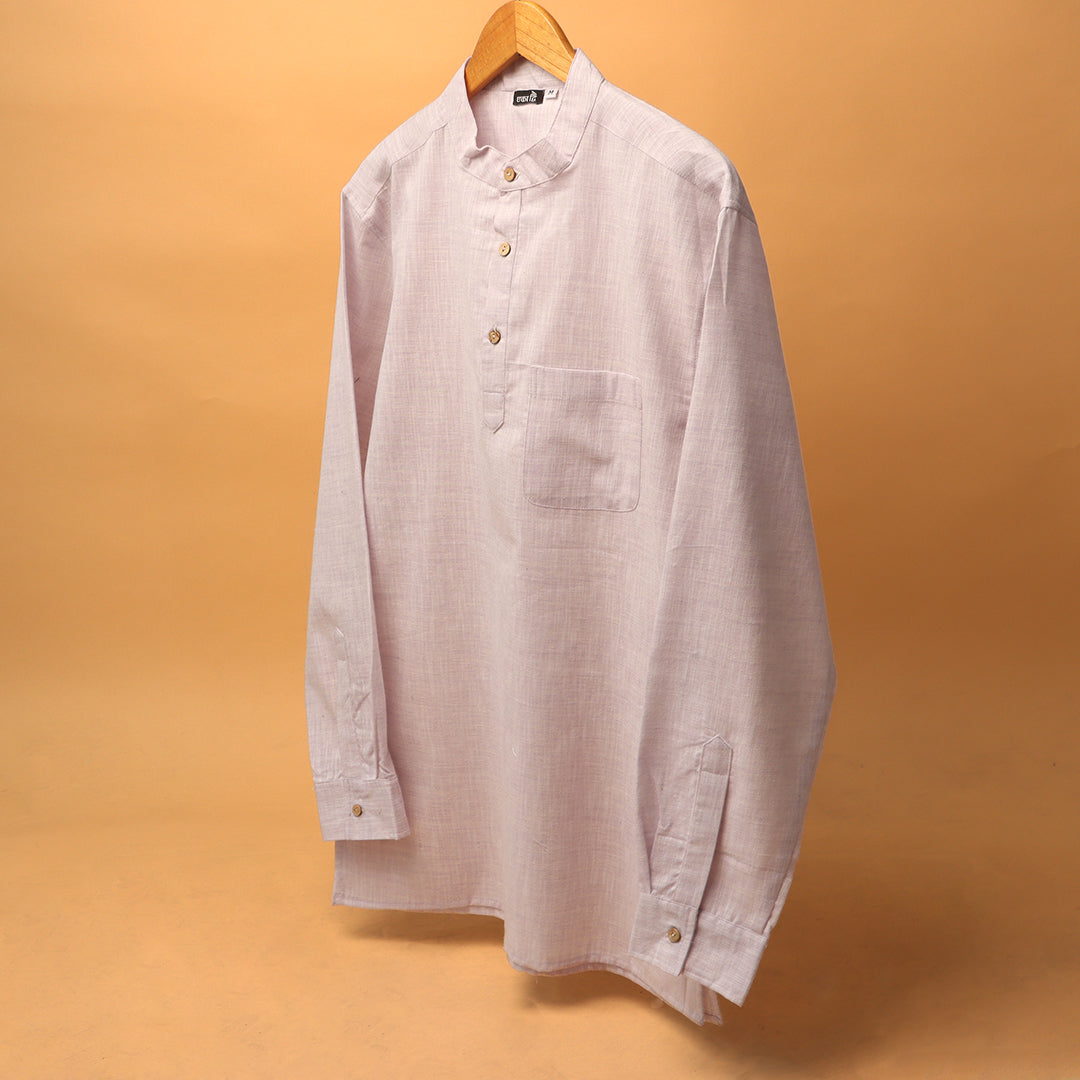 अर्धचन्द्र  - KHADI KURTA SHIRT #5