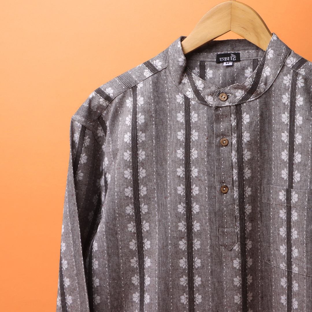 Jacquard Classic Kurta Shirt #84