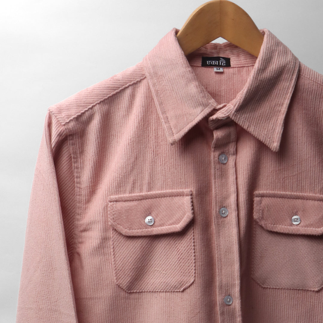 Baby Pink * Corduroy Shirt #43