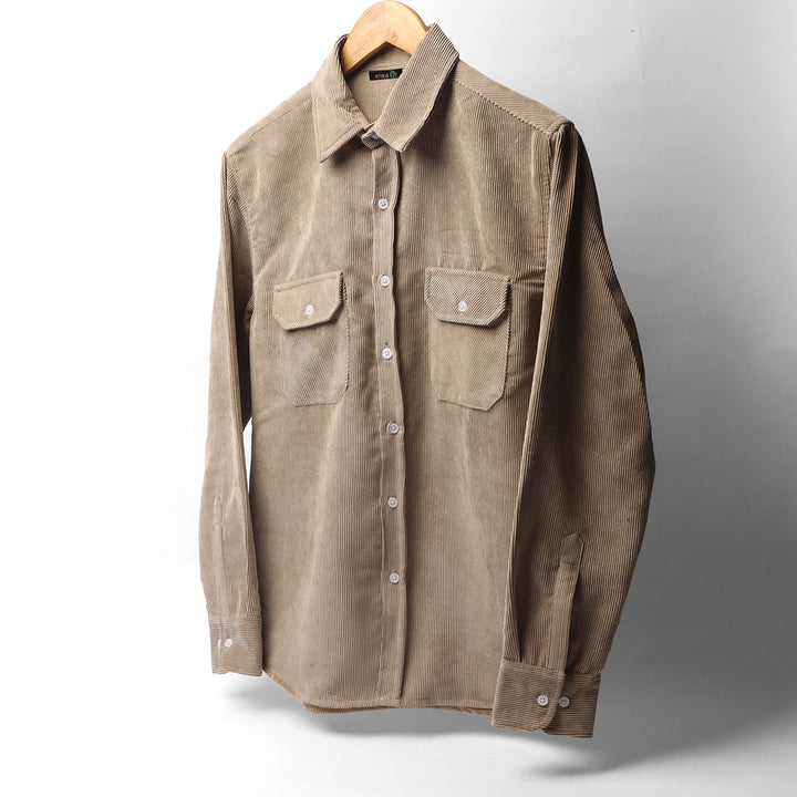 Ivory * Corduroy Shirt #38