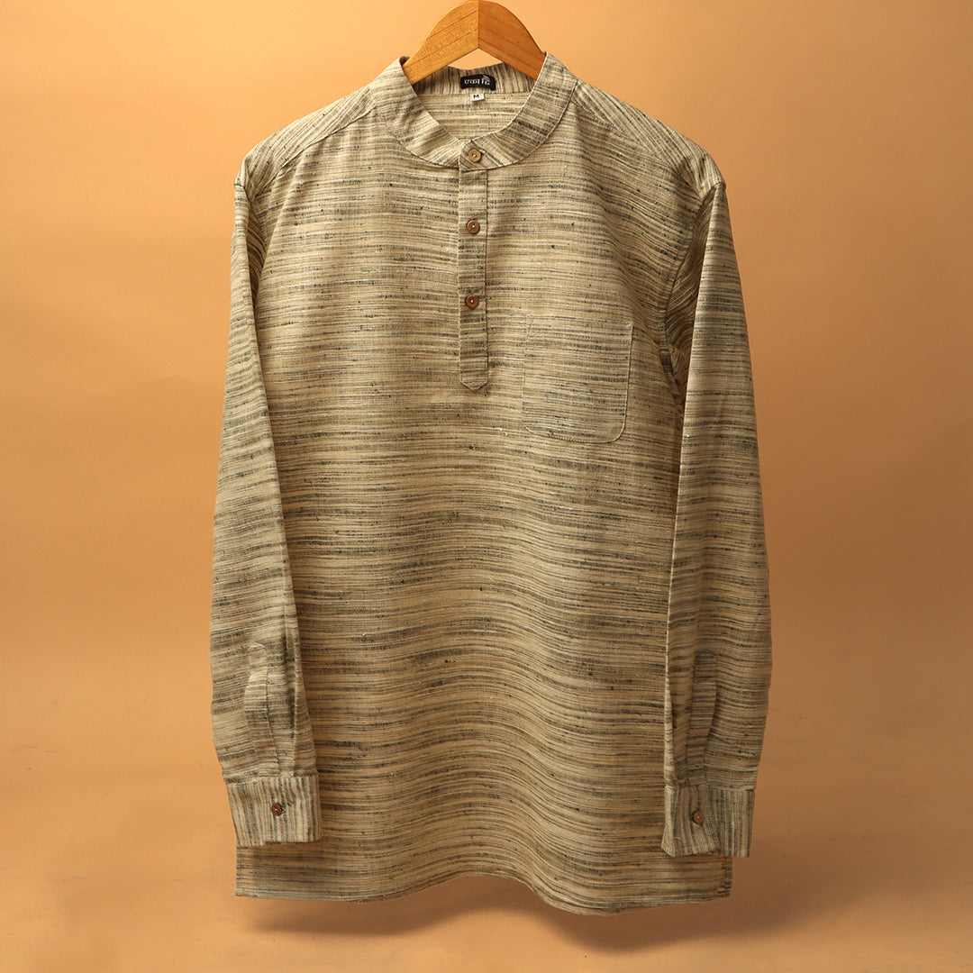 अशोकपत्र  - KHADI KURTA SHIRT #1