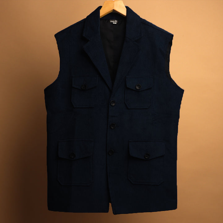 indigo * MEN'S CORDUROY JACKET #7