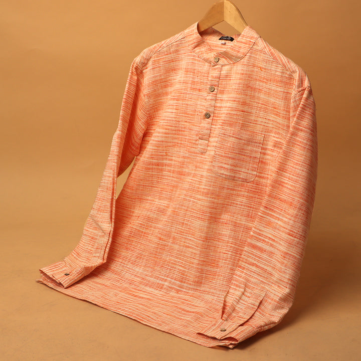 काषाय  - KHADI KURTA SHIRT #2