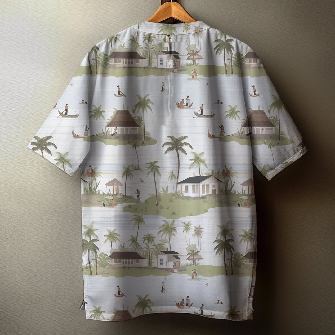 Alleppey - Printed Kurta Shirt#69