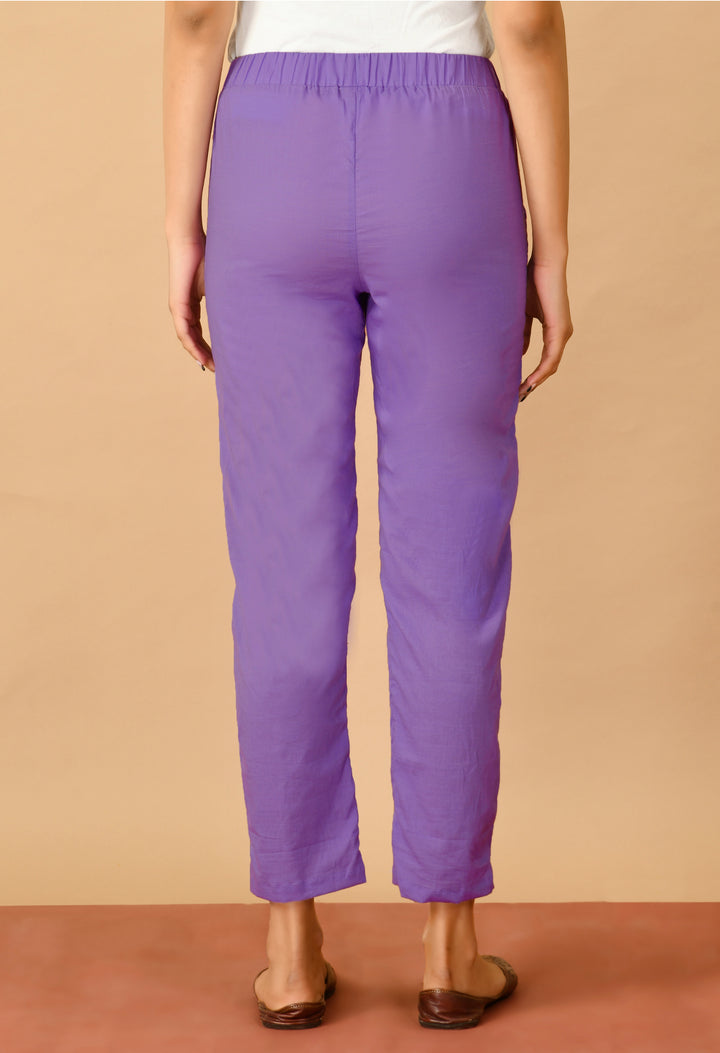 Purple Straight Pant#17