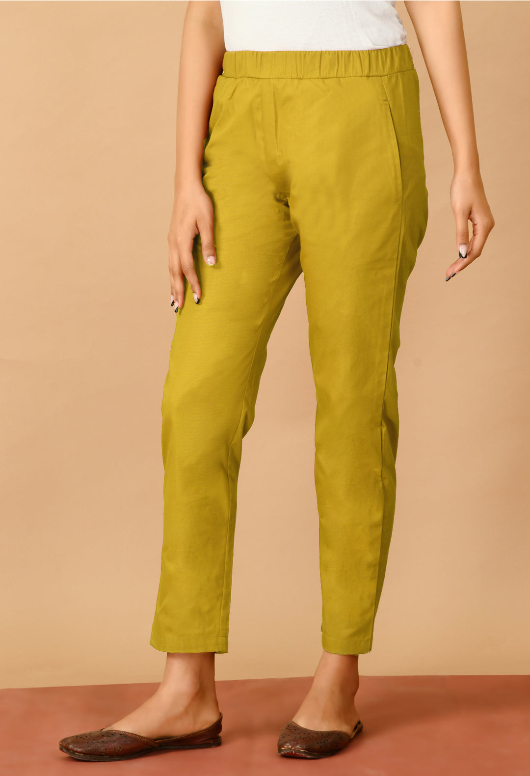 Green Straight Pant#16