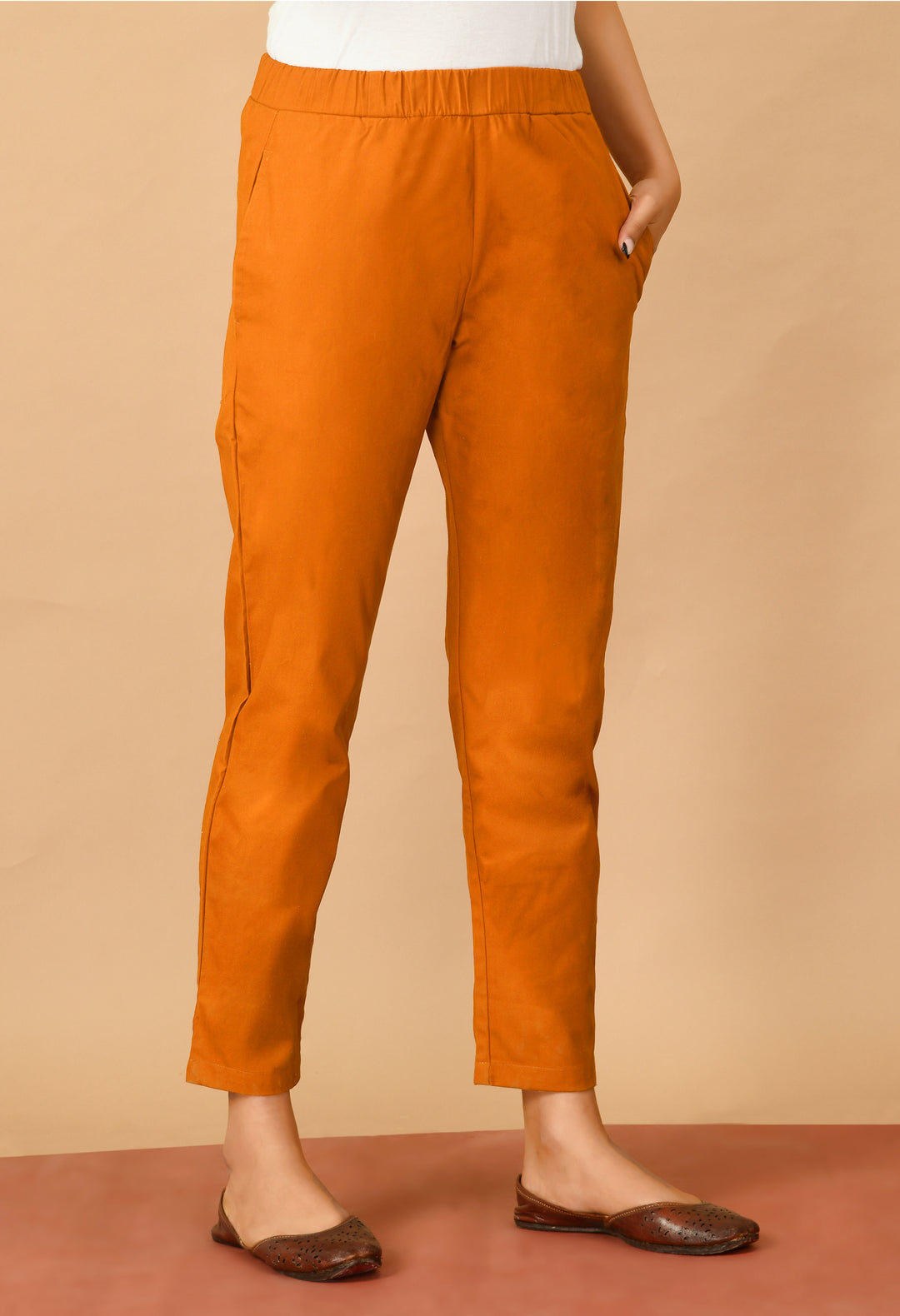 Orange Straight Pant#15