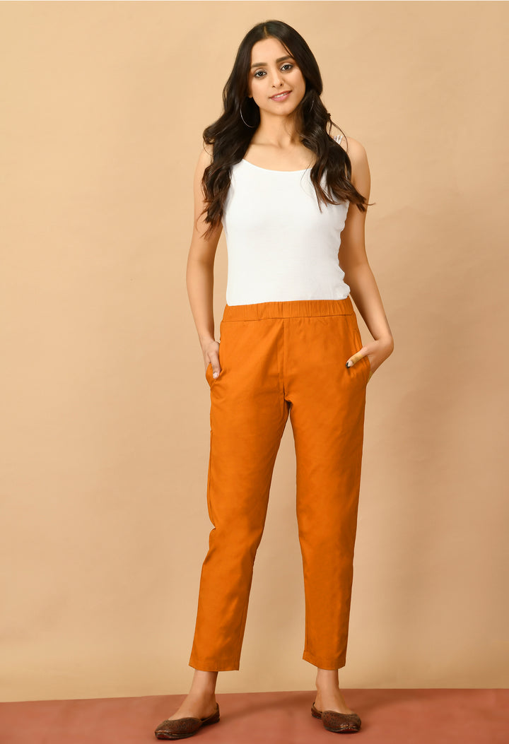 Orange Straight Pant#15