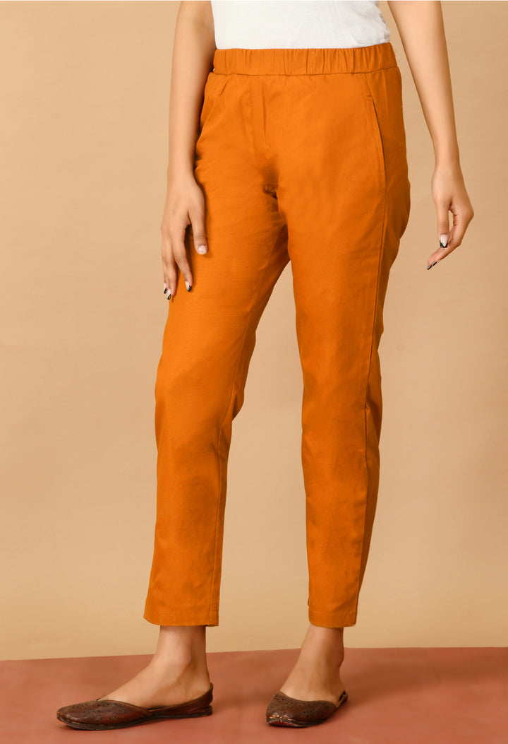 Orange Straight Pant#15