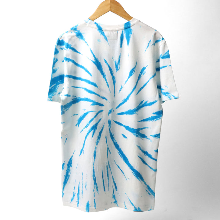 Blue Swirl - Eka Dwi Hand Tie-Dye T-Shirt#10